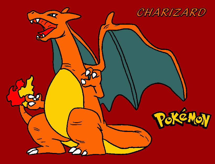 Charizard para colorear