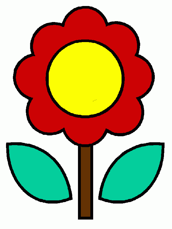 flor para colorear