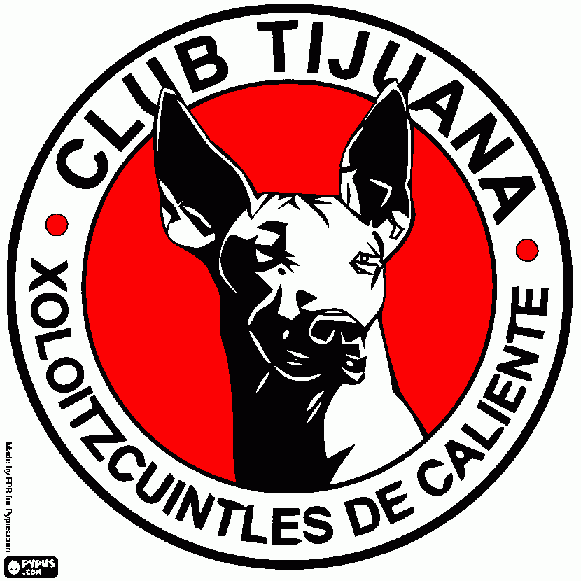 TIJUANA FC para colorear