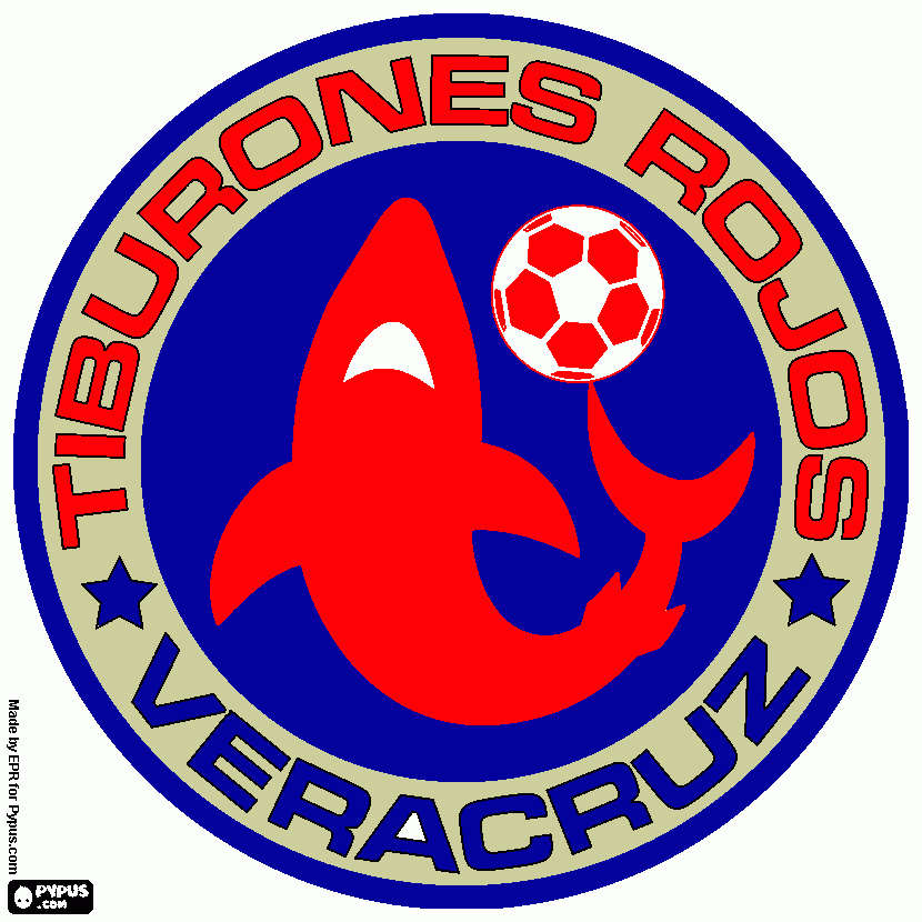 VERACRUZ FC para colorear