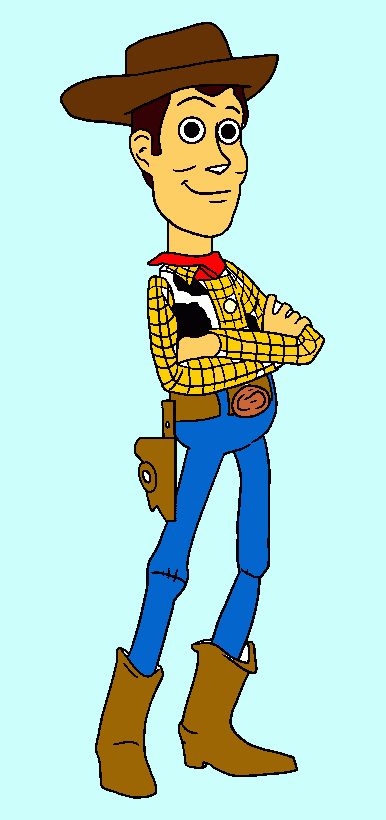 woody para colorear