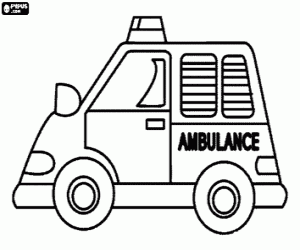 Colorear Ambulancia