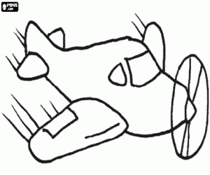 Colorear Avioneta peque�a con h�lice