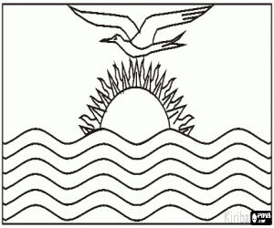 Colorear Bandera de Kiribati