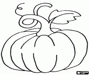 Colorear Calabaza