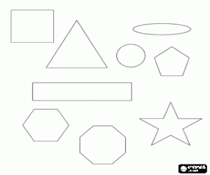 Colorear Formas geom�tricas b�sicas