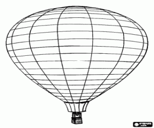 Colorear Globo aerost�tico