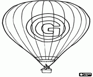 Colorear Globo aerost�tico