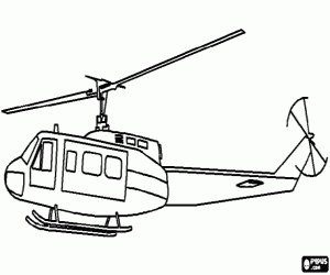 Colorear Gran helic�ptero