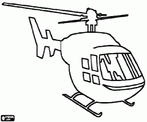 Colorear Helic�ptero