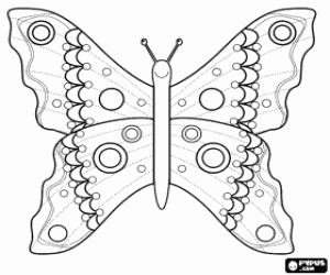 Colorear Mariposa