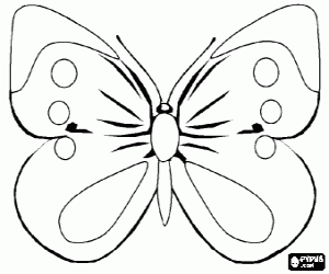 Colorear Mariposa