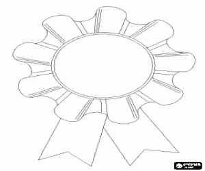 Colorear Medalla como regalo para el mejor pap�