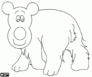 Colorear Oso