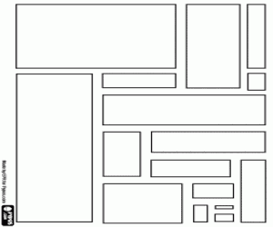 Colorear Rect�ngulos de diferentes medidas y proporciones