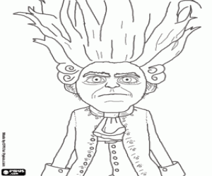 Colorear Rumpelstiltskin es uno de los personajes de Shrek felices para siempre o Shrek para siempre