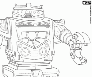 Colorear Sparks es un robot de juguete de la guarder�a Sunnyside en Toy Story 3
