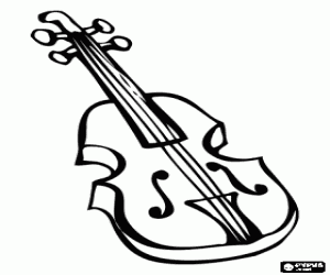 Colorear Un viol�n