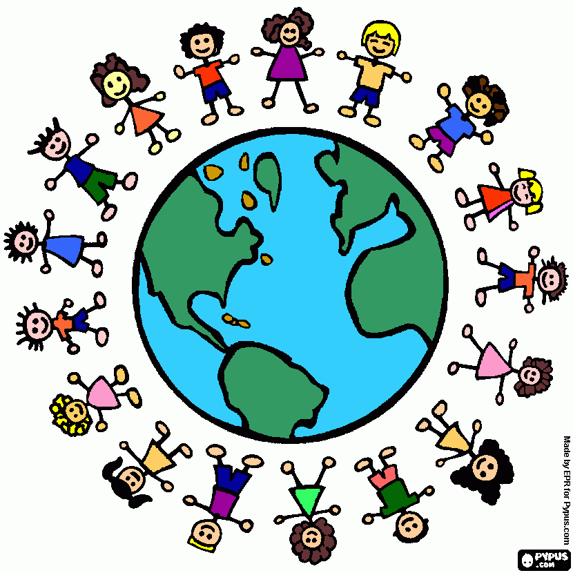 10 dia de lois derechos humanos para colorear