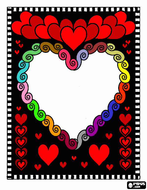 14FEB para colorear