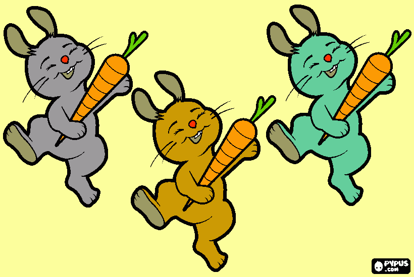 3 untxi para colorear