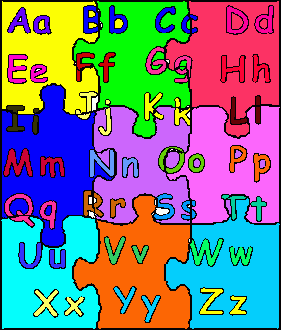 abc......... para colorear