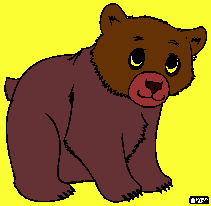 Actividad animales para colorear