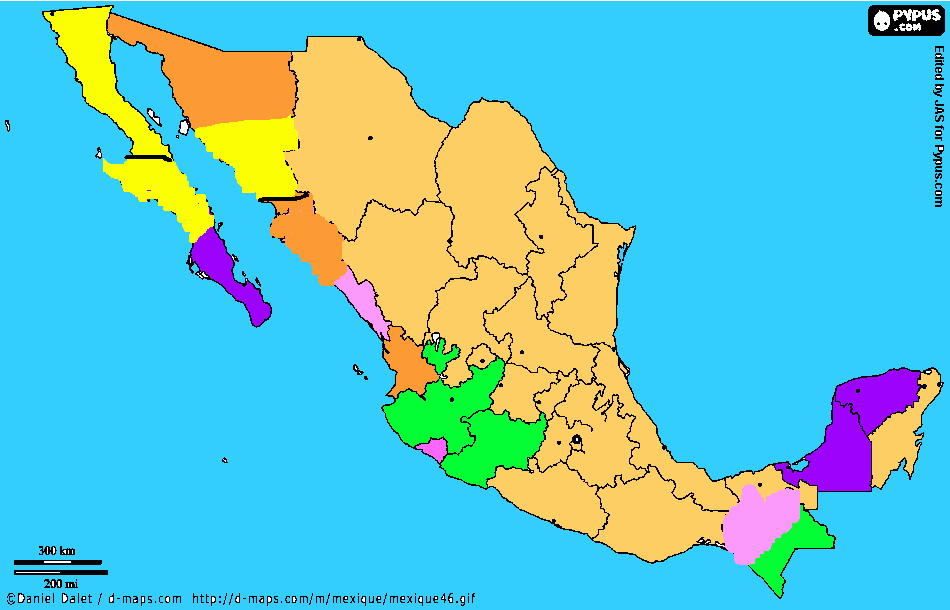 ACTIVIDAD PESQUERA EN MÉXICO para colorear