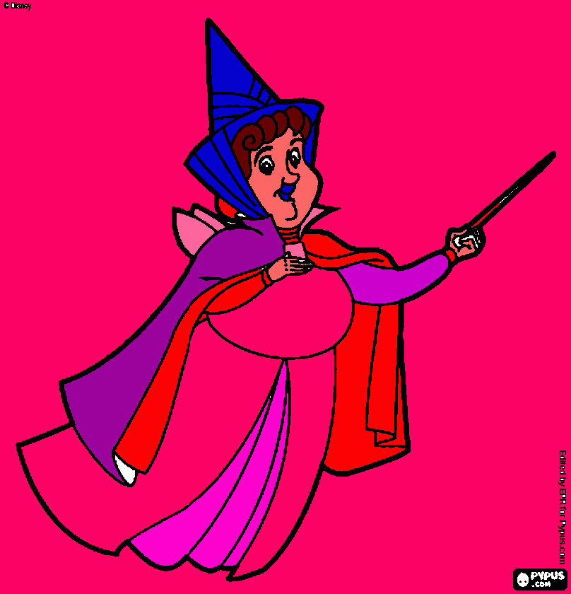 adita cachita para colorear