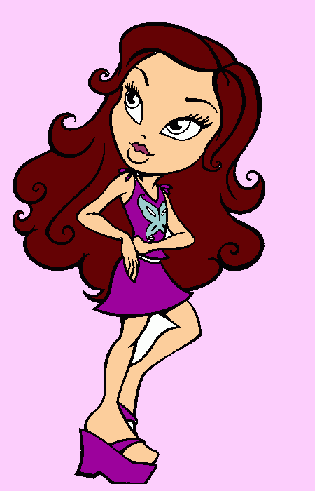 adriana para colorear