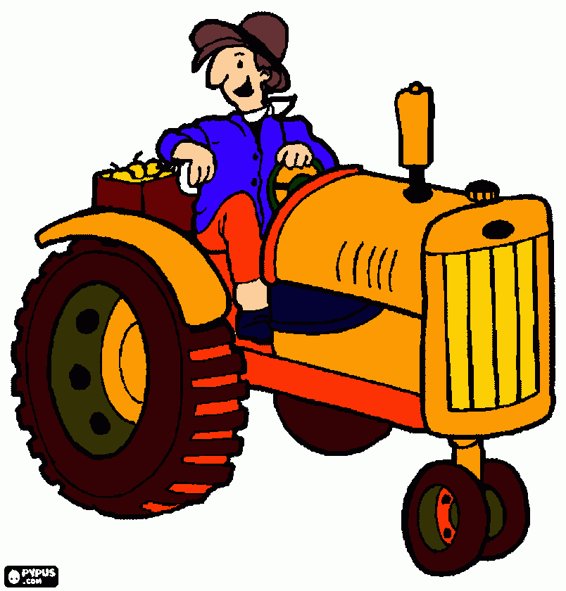 agricola para colorear