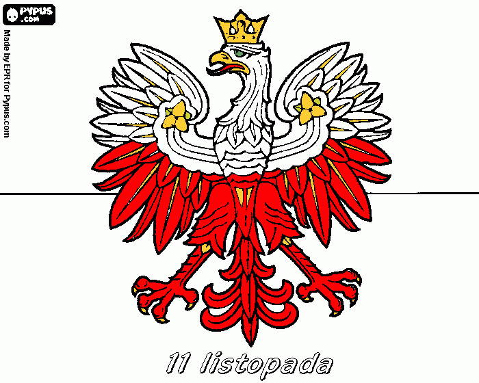 aguila hermosa!! para colorear