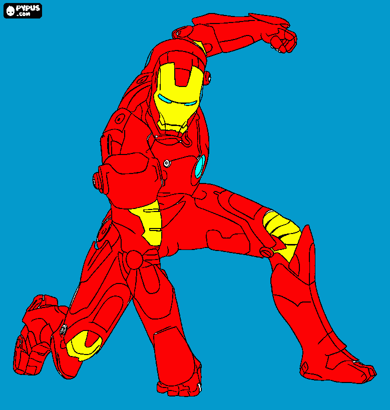 aironman para colorear