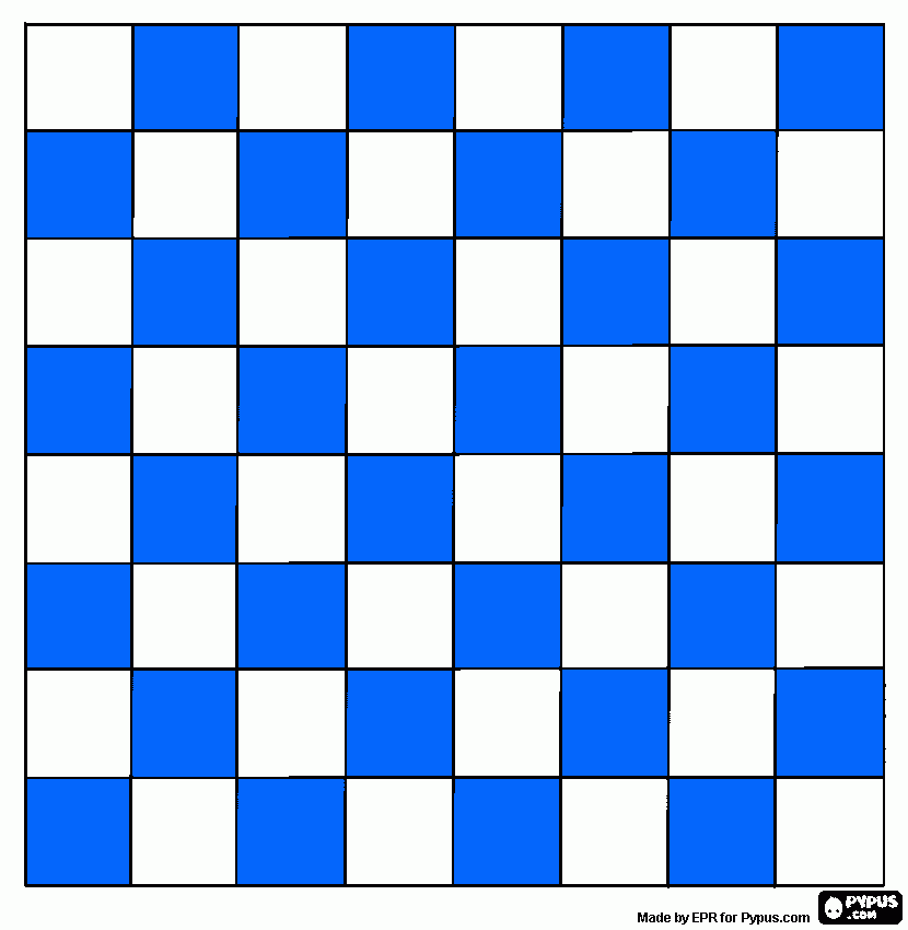 Ajedrez para mi niño para colorear
