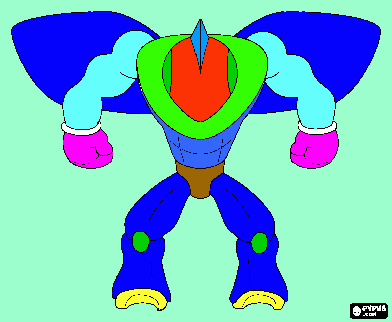 ALAS DE AVISPA para colorear