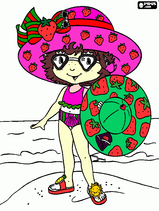 alexa hermosa para colorear