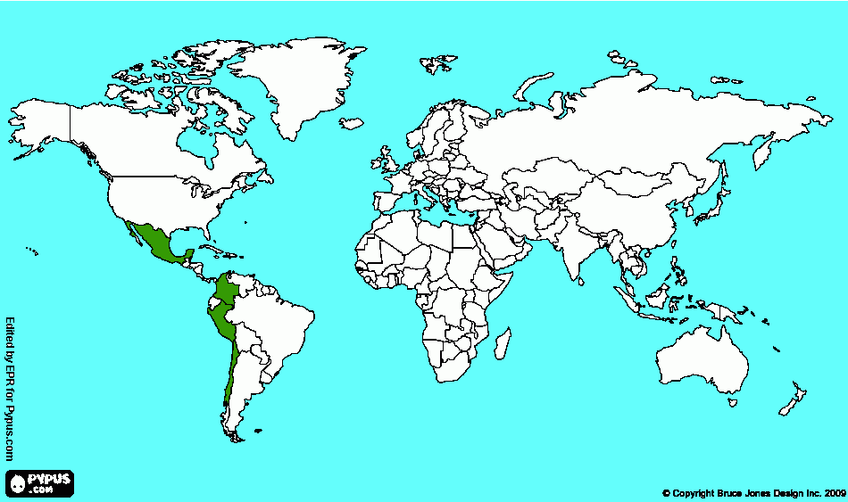 alianza del pacifico para colorear