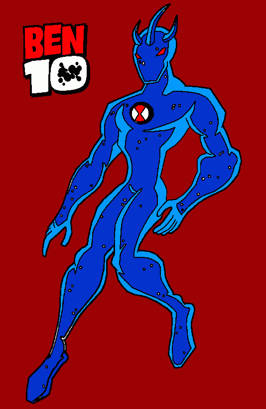 Alien X Supremo (Albedo) para colorear