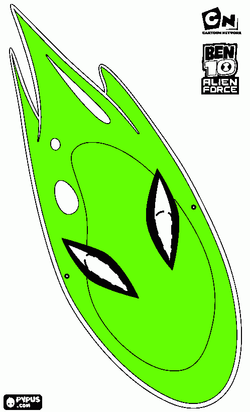 ameba para colorear