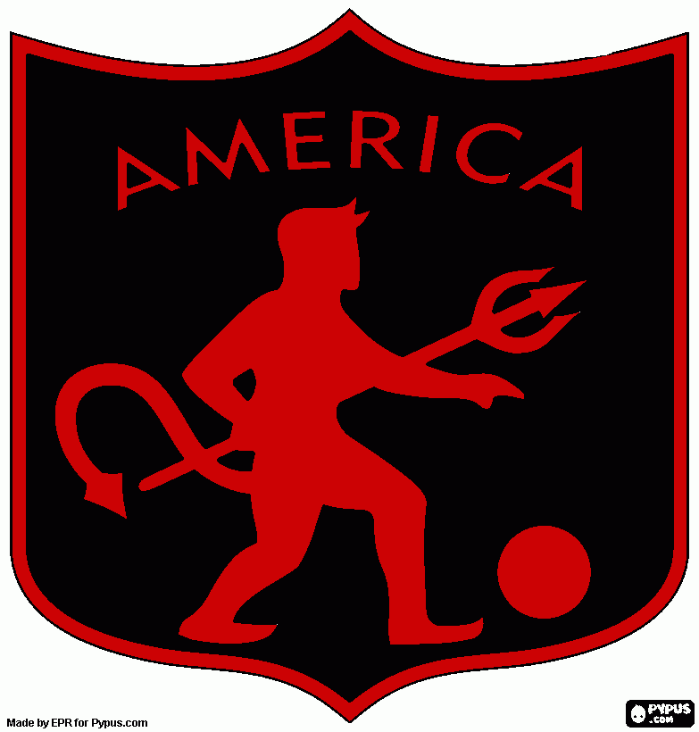 america lo mejor para colorear