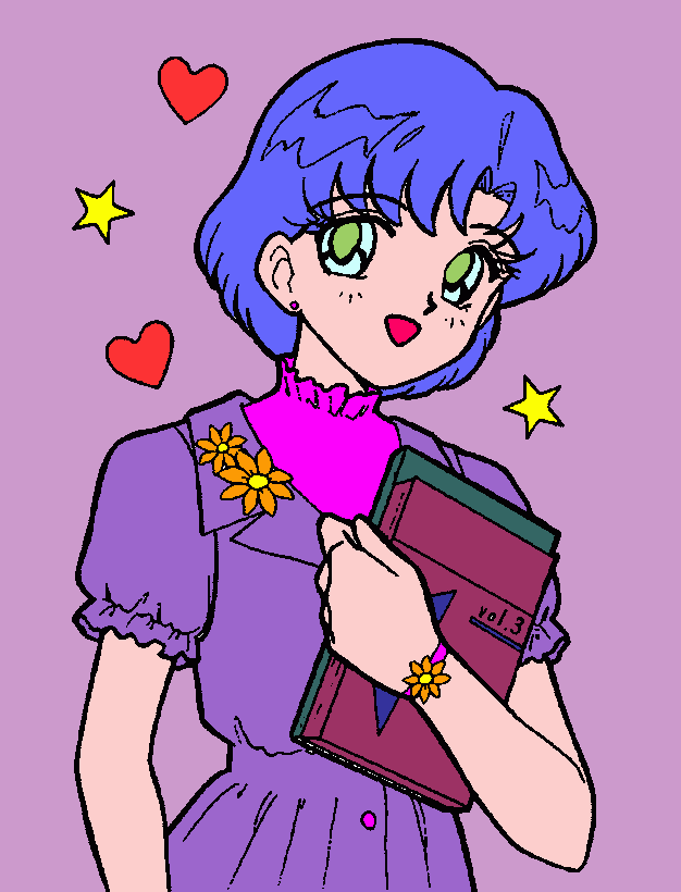ami mizuno para colorear