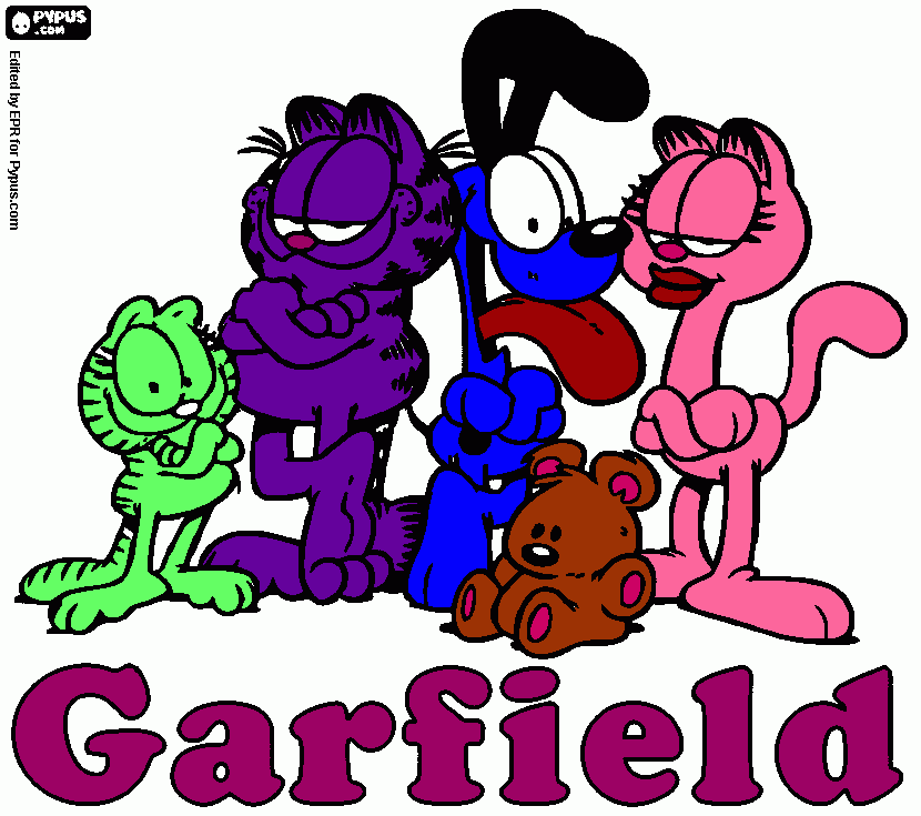 amigos de g para colorear