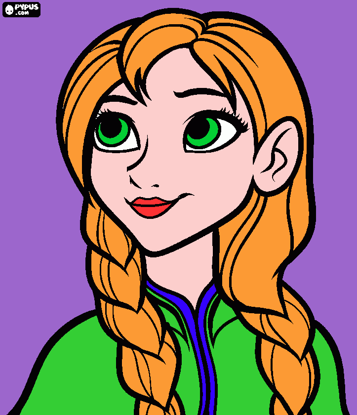ana de regalo para Papa para colorear