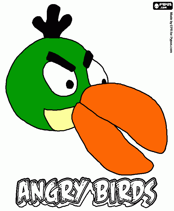 andy verde para colorear