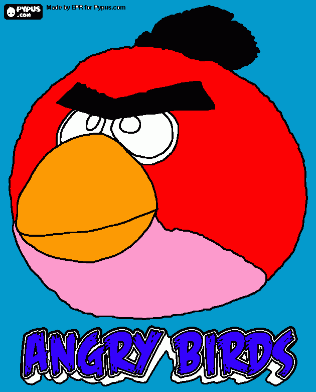 angriber para colorear