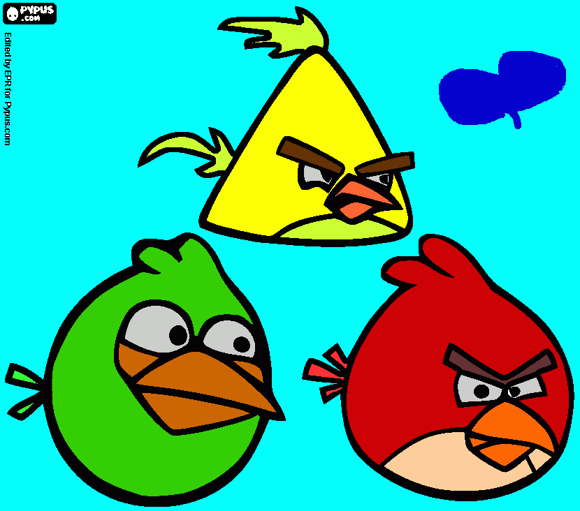 ANGRIVER para colorear