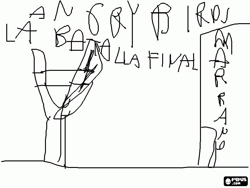 angry birds la batalla final resortera vs M.A.R.R.A.N.O para colorear