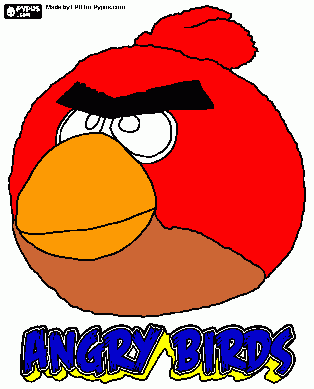 angry birsd peluche de sabritas para colorear