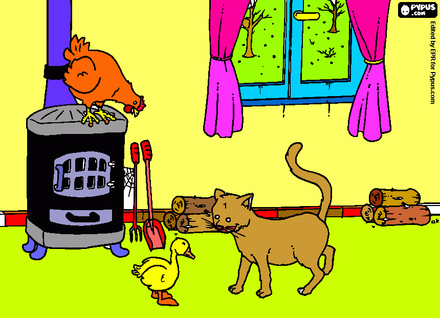 ANIMALES DOMESTICOS para colorear
