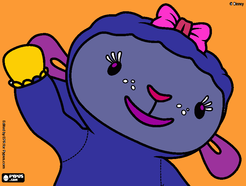 Annas Schaf para colorear